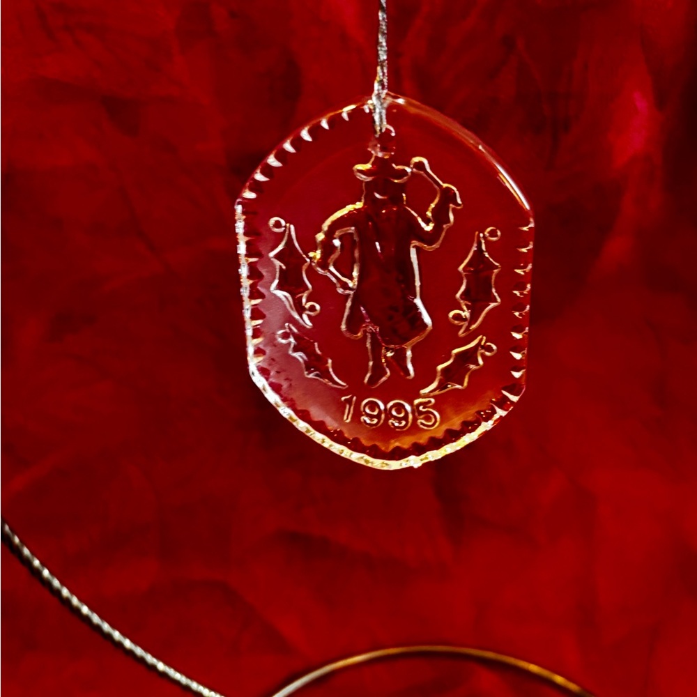 Waterford Crystal 12 Days of Christmas Annual Ornaments 1995